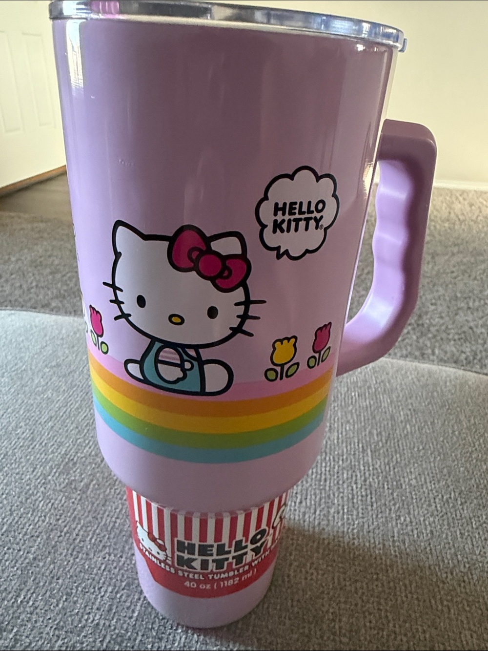 Sanrio Hello Kitty Lavender Tumbler